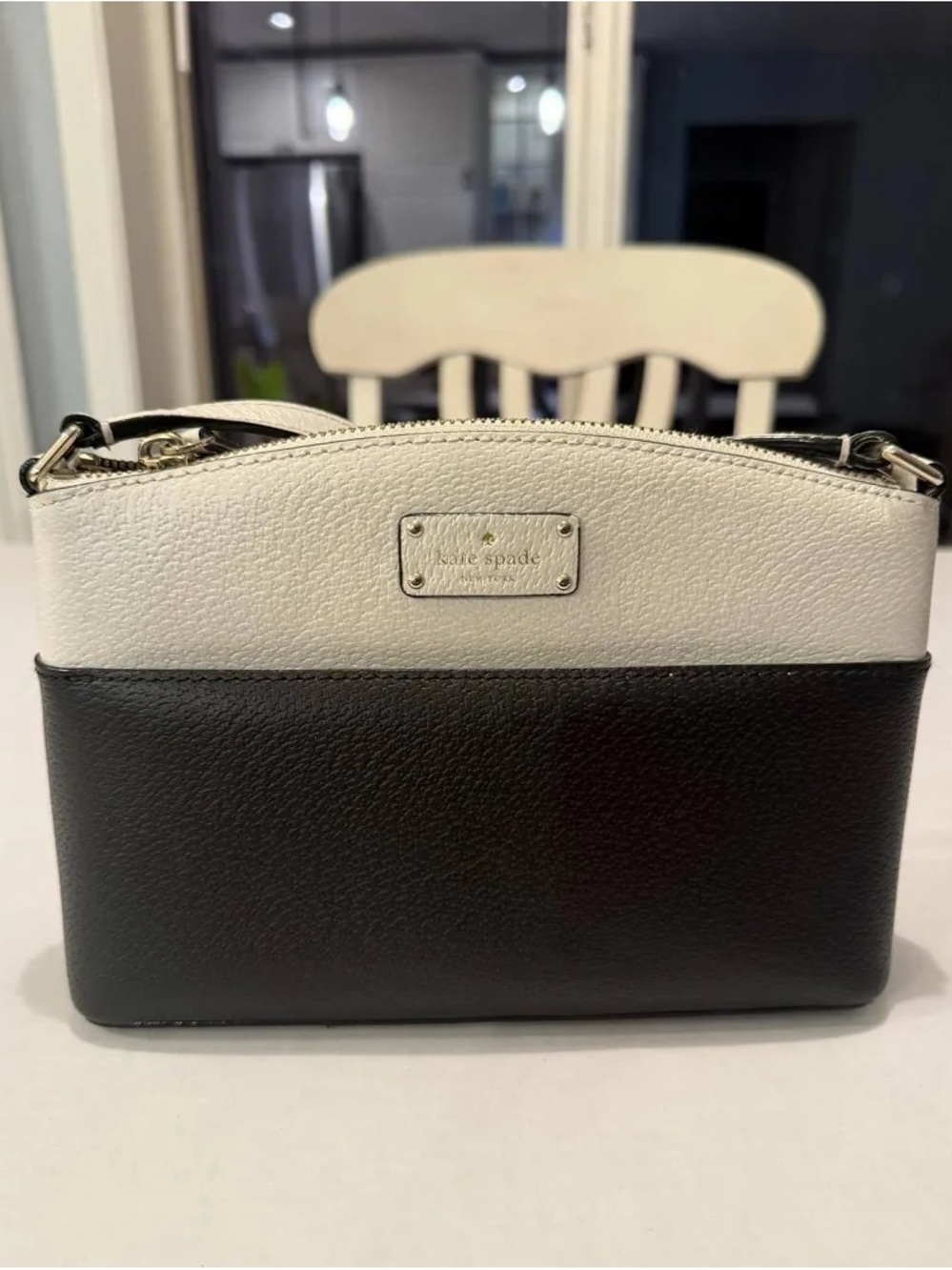 Kate Spade Two-Tone Black & White Crossbody - Picture 2 of 4